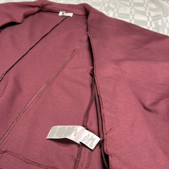 SOFIA VERGARA blazer,women med,front drape media jacket , faux leather sleeves - Picture 15 of 16